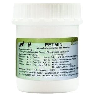 Petmin - Equilibrio minerale