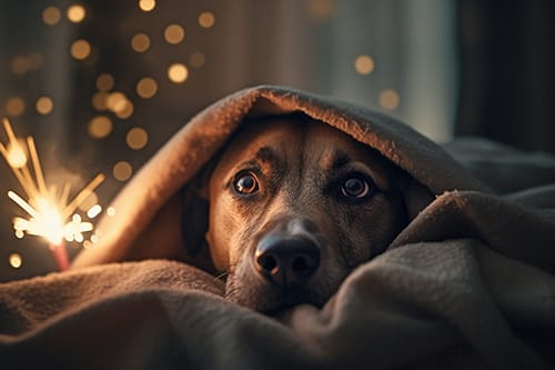 I botti di Capodanno e i cani: parola d’ordine proteggere!
