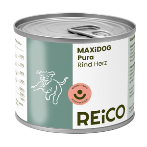 MAXiDOG Pura Manzo e Cuore - Cibo Umido per cani REiCO
